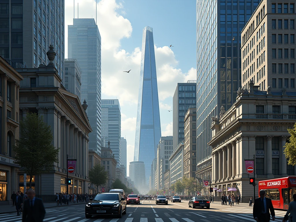 City of London financial district