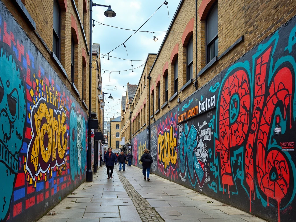 East London street art and culture